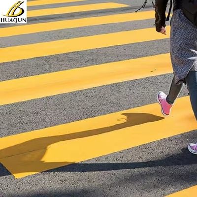Αγορά Κλασική αντανακλαστική χρώμα σήμανσης γραμμής θερμού τήξης 25% γυάλινη χάντρα Θερμοπλαστική χρώμα σήμανσης δρόμου διαδικτυακή κατασκευή