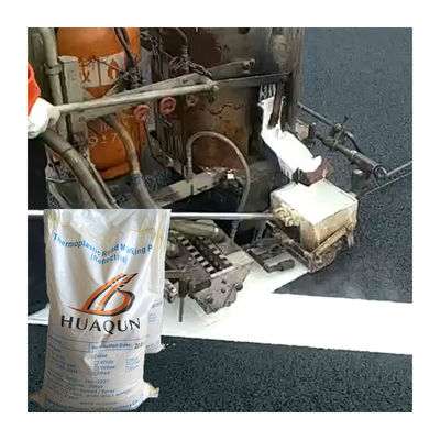 Υψηλής αντανάκλασης και μακροχρόνιας ζωής θερμοπλαστική ζωγραφική οδικής σήμανσης για οδική σήμανση με γυάλινες χάντρες