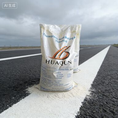 Γρήγορη ξήρανση θερμοπλαστικής ζωγραφικής σήμανσης οδικών οδών με γυάλινες χάντρες υψηλής ορατότητας για ανθεκτική επικάλυψη οδικής ασφάλειας