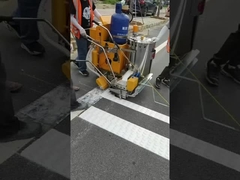 Δονήσεις καυτό τήξιμο επίστρωση 20% γυάλινη χάντρα θερμοπλαστική οδική βαφή σήμανσης