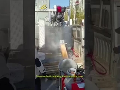 Αφρική Λαϊκή Αντανάκλαση Θερμοπλαστικών Οδικών Σημείωσης Πίνακας Θερμοπλαστικών Σημείωσης