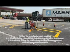 Κίτρινη θερμοπλαστική μπογιά