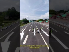 Εργοστάσιο Guangzhou θερμοπλαστικό χρώμα οριζόντιας σήμανσης δρόμων