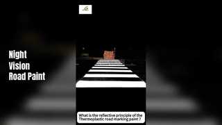 Ποια είναι η ανακλαστική αρχή της θερμοπλαστικής βαφής οδικής σήμανσης;